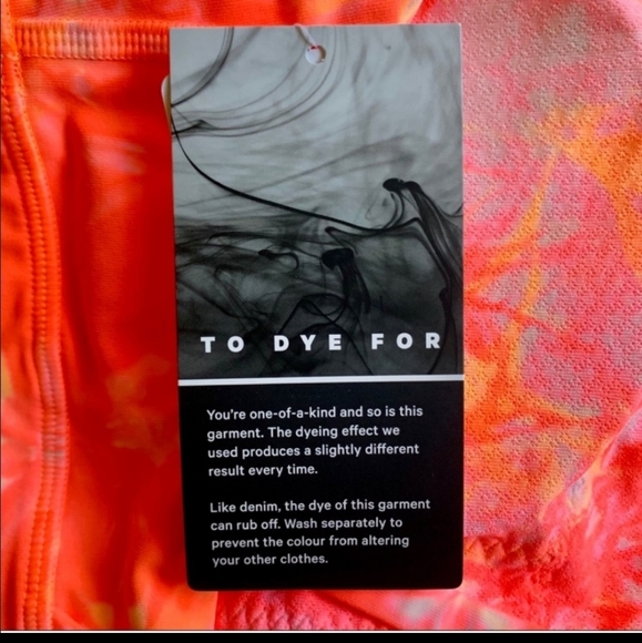 Lululemon Energy High Neck Long Line Shibori Bra - Picture 8 of 8